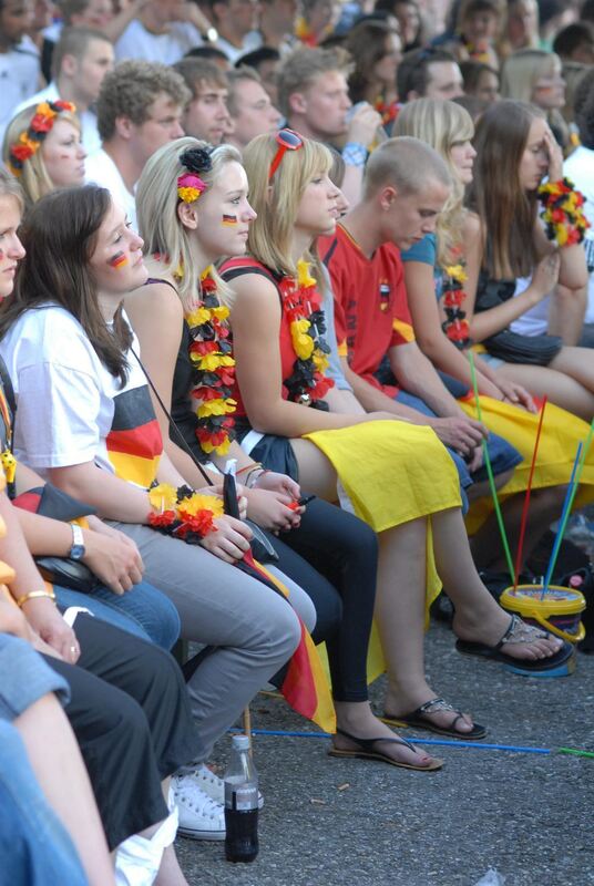 WM 2010 Deutschland - Spanien