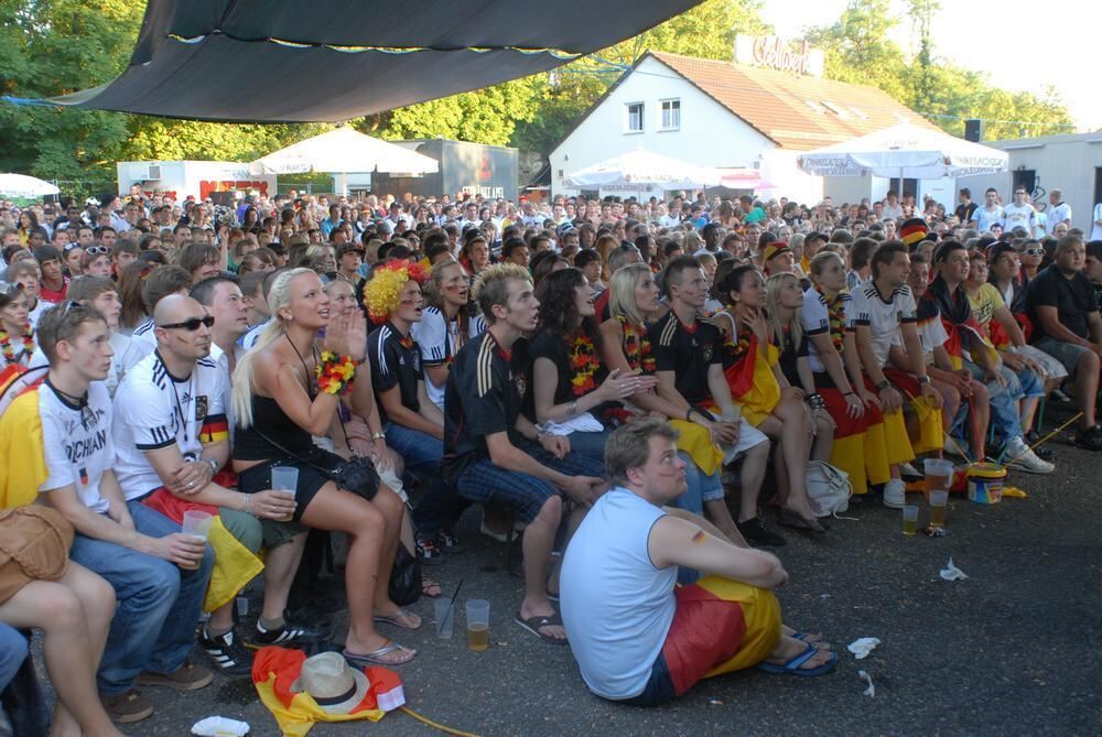 WM 2010 Deutschland - Spanien