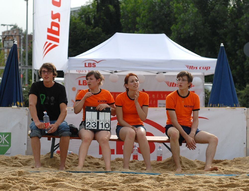 Beachvolleyball auf dem Bruderhausgelände 2010