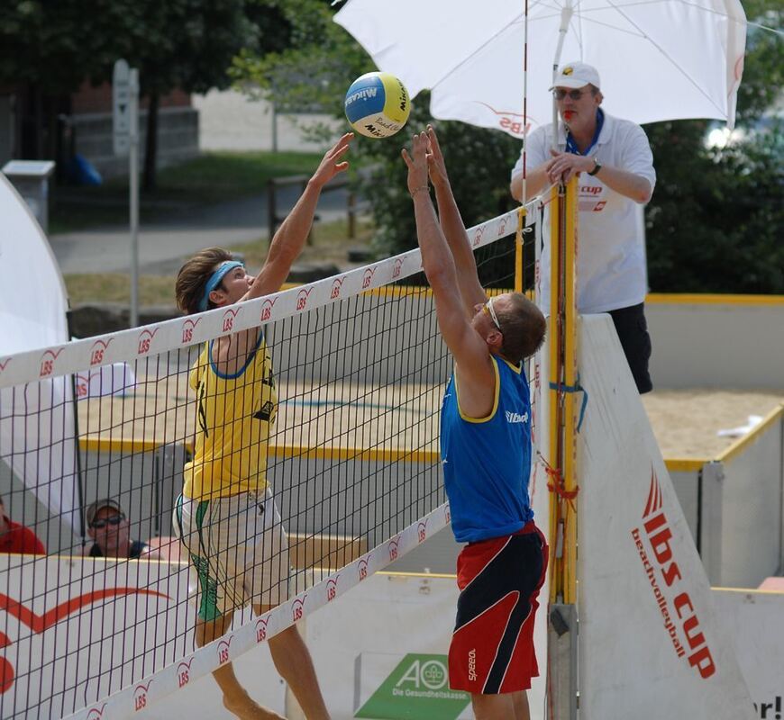 Beachvolleyball auf dem Bruderhausgelände 2010