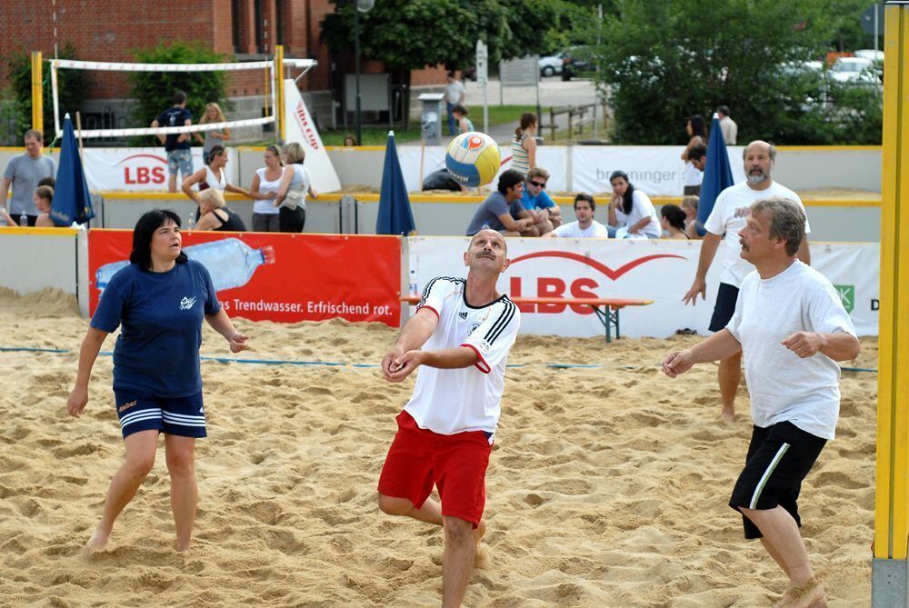 Beachvolleyball auf dem Bruderhausgelände 2010