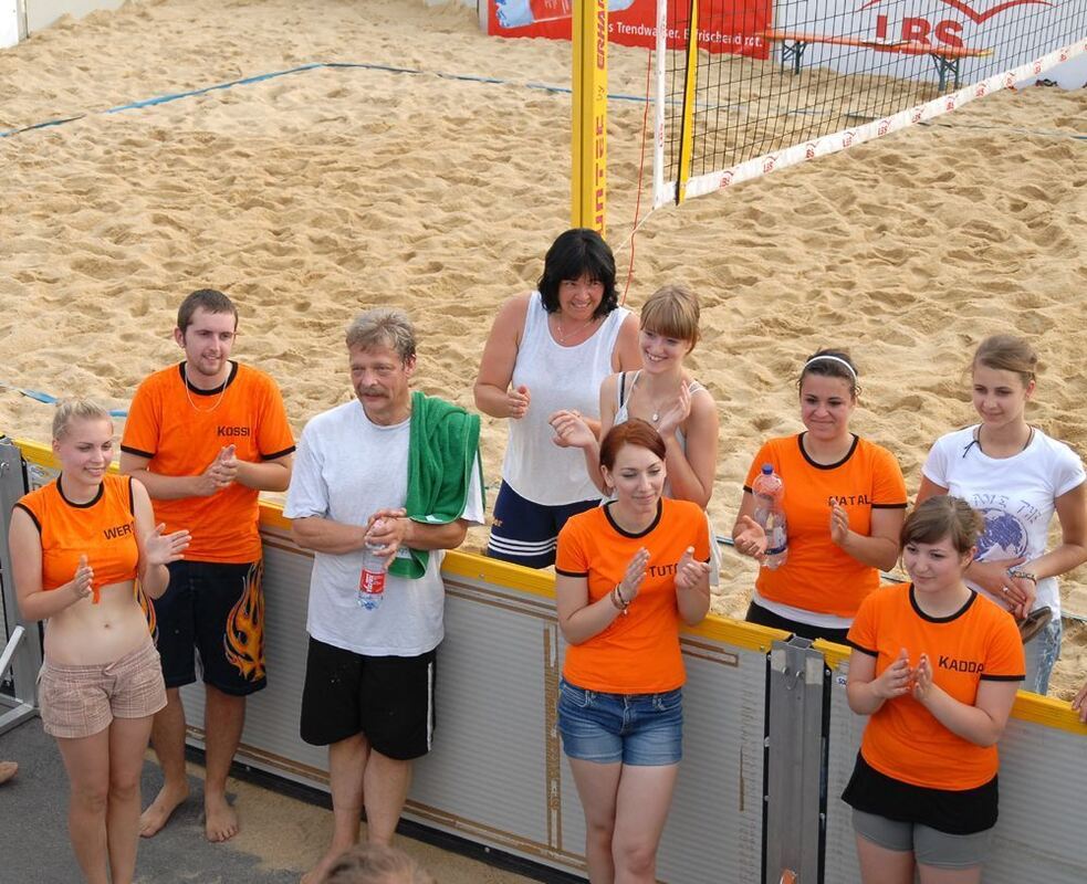 Beachvolleyball auf dem Bruderhausgelände 2010