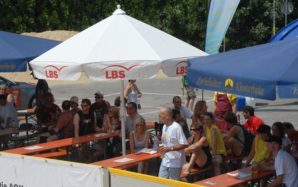 Beachvolleyball auf dem Bruderhausgelände 2010