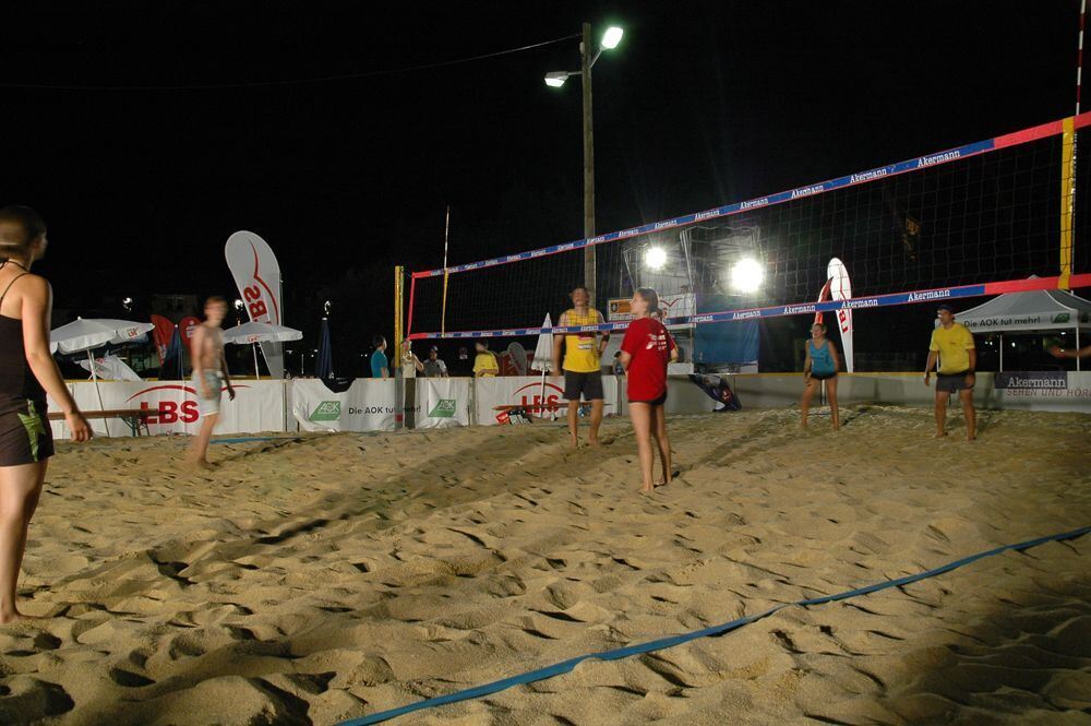 Beachvolleyball auf dem Bruderhausgelände 2010