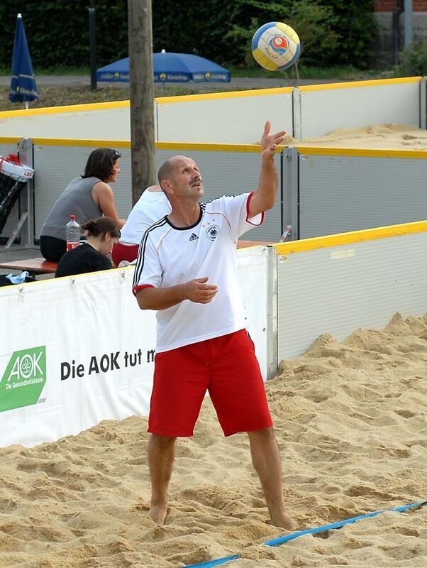 Beachvolleyball auf dem Bruderhausgelände 2010