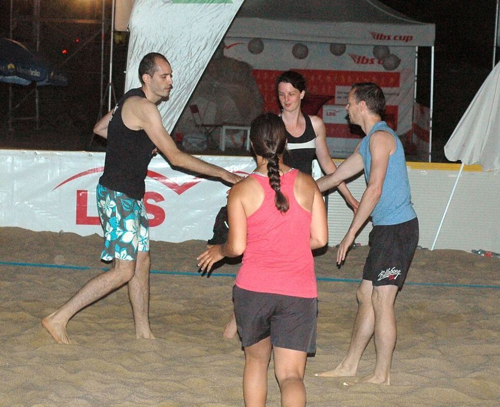 Beachvolleyball auf dem Bruderhausgelände 2010