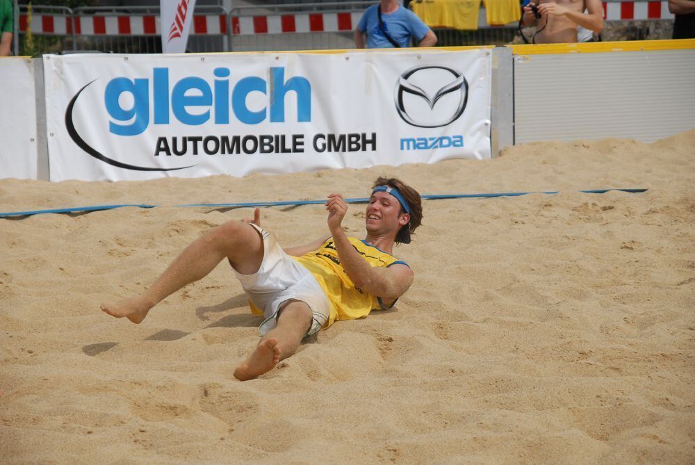 Beachvolleyball auf dem Bruderhausgelände 2010