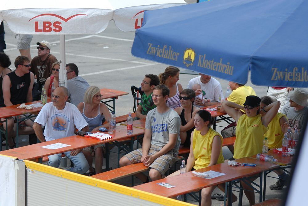 Beachvolleyball auf dem Bruderhausgelände 2010