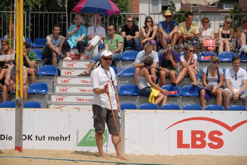 Beachvolleyball auf dem Bruderhausgelände 2010