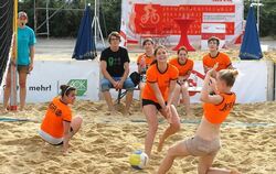 Beachvolleyball auf dem Bruderhausgelände 2010