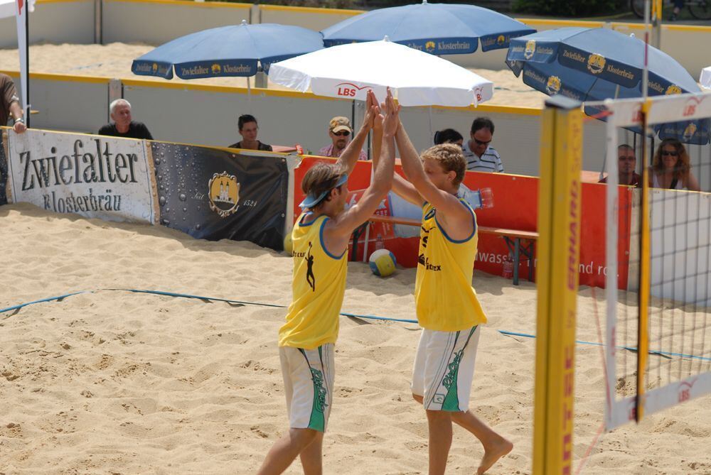 Beachvolleyball auf dem Bruderhausgelände 2010