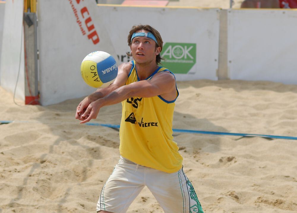 Beachvolleyball auf dem Bruderhausgelände 2010