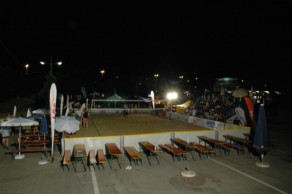 Beachvolleyball auf dem Bruderhausgelände 2010