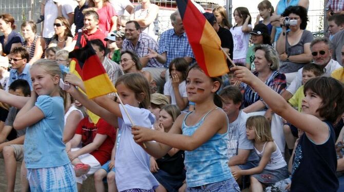 Mit einem »Tanz rund um die WM« begeisterten die Zweitklässler beim Schulfest.  FOTO: LPT