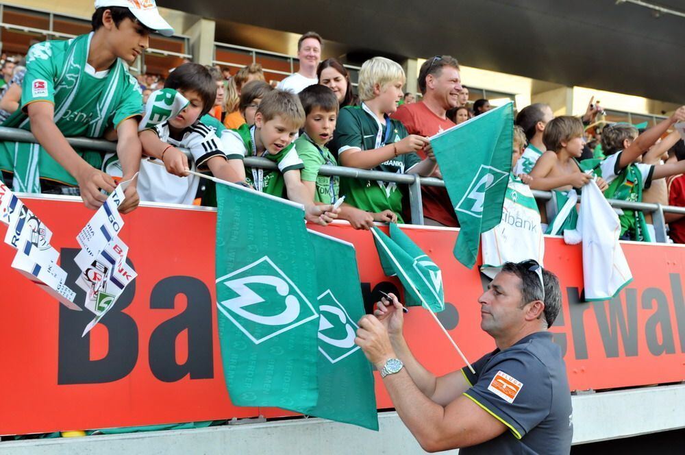 SSV Reutlingen spielt gegen Werder Bremen 2010