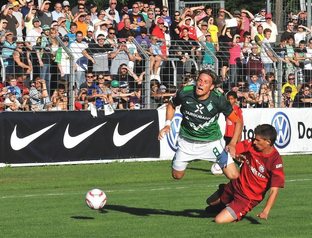 SSV Reutlingen spielt gegen Werder Bremen 2010