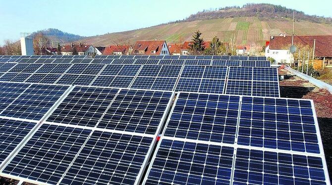 Elf Bürgersolaranlagen gibt es in Metzingen, drei davon in Neuhausen. GEA-ARCHIVFOTO