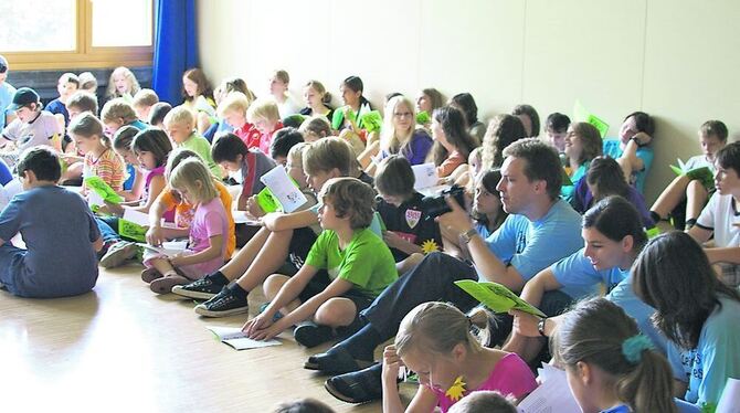 Groß und Klein genossen das Ferienprogramm. FOTO: PR