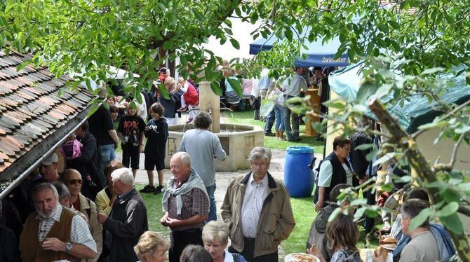 Viele Besucher kamen zu »Karls Höflesfest« in Jettenburg. FOTO: PANZRAM