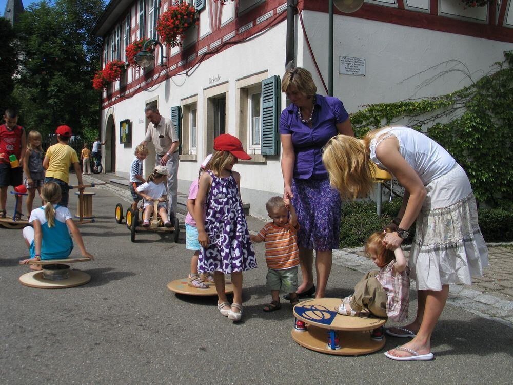 Dorfhock Holzelfingen August 2010