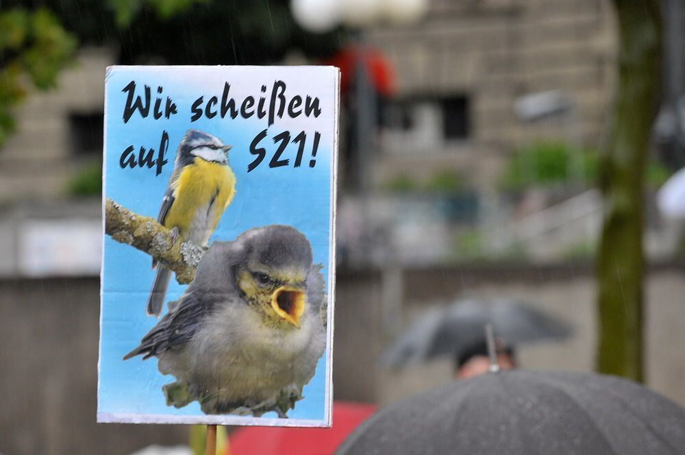 Großdemonstration gegen Stuttgart 21 August 2010