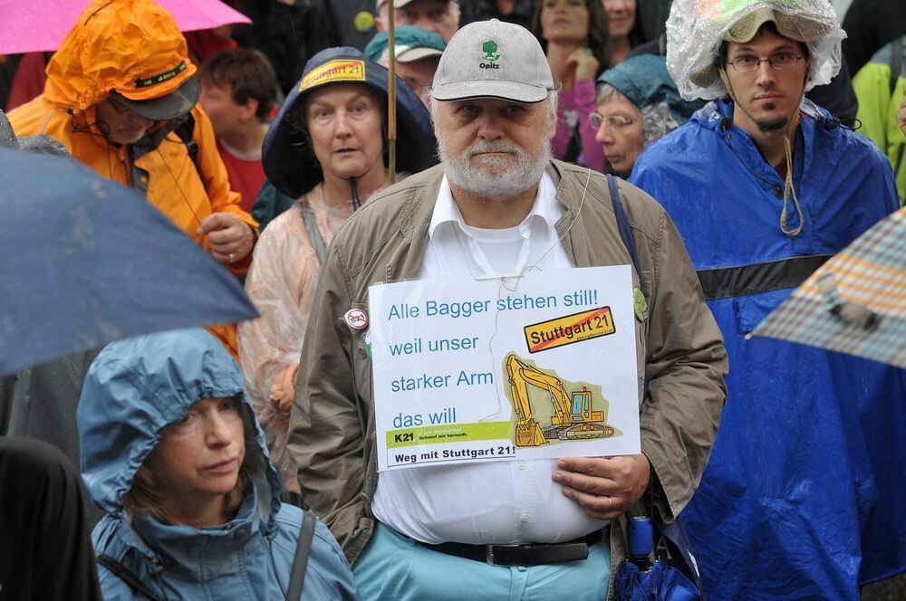 Großdemonstration gegen Stuttgart 21 August 2010