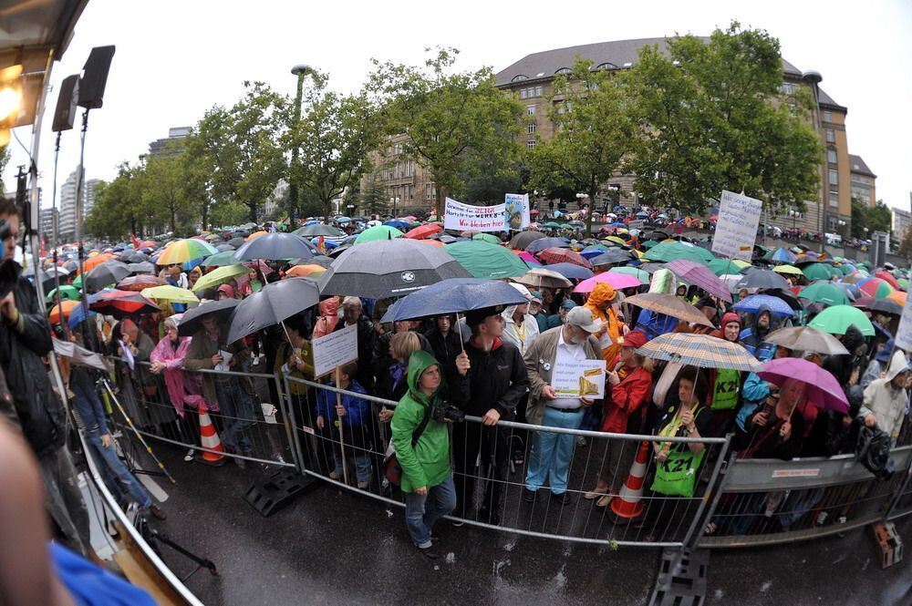 Großdemonstration gegen Stuttgart 21 August 2010