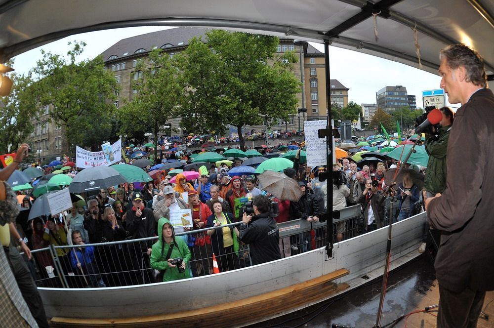 Großdemonstration gegen Stuttgart 21 August 2010