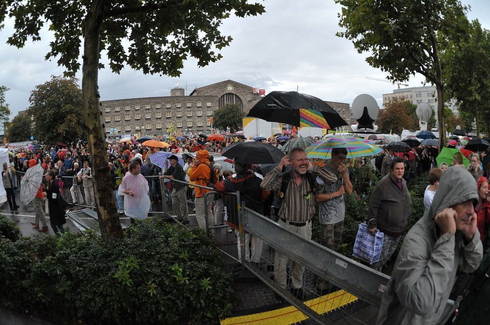 Großdemonstration gegen Stuttgart 21 August 2010