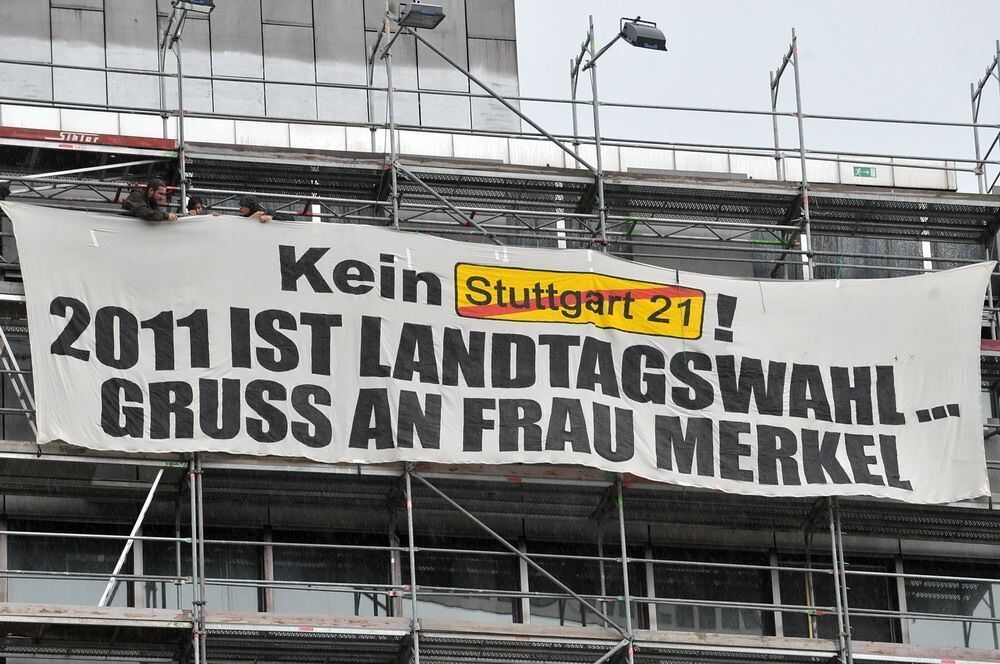 Großdemonstration gegen Stuttgart 21 August 2010