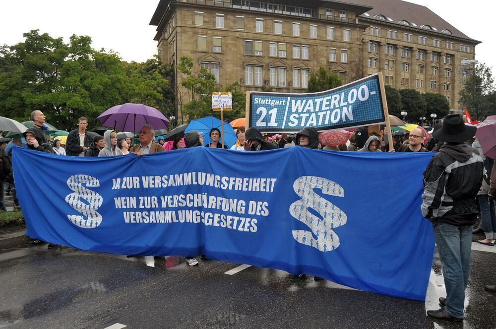 Großdemonstration gegen Stuttgart 21 August 2010