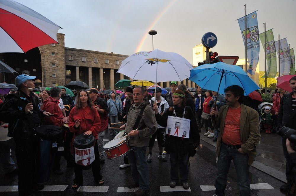 Großdemonstration gegen Stuttgart 21 August 2010