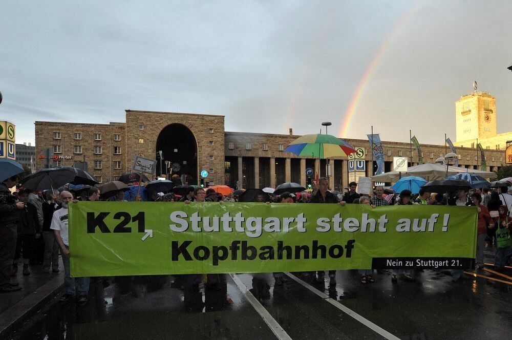 Großdemonstration gegen Stuttgart 21 August 2010