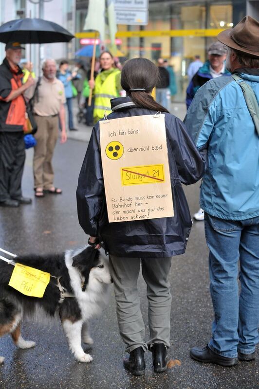 Großdemonstration gegen Stuttgart 21 August 2010