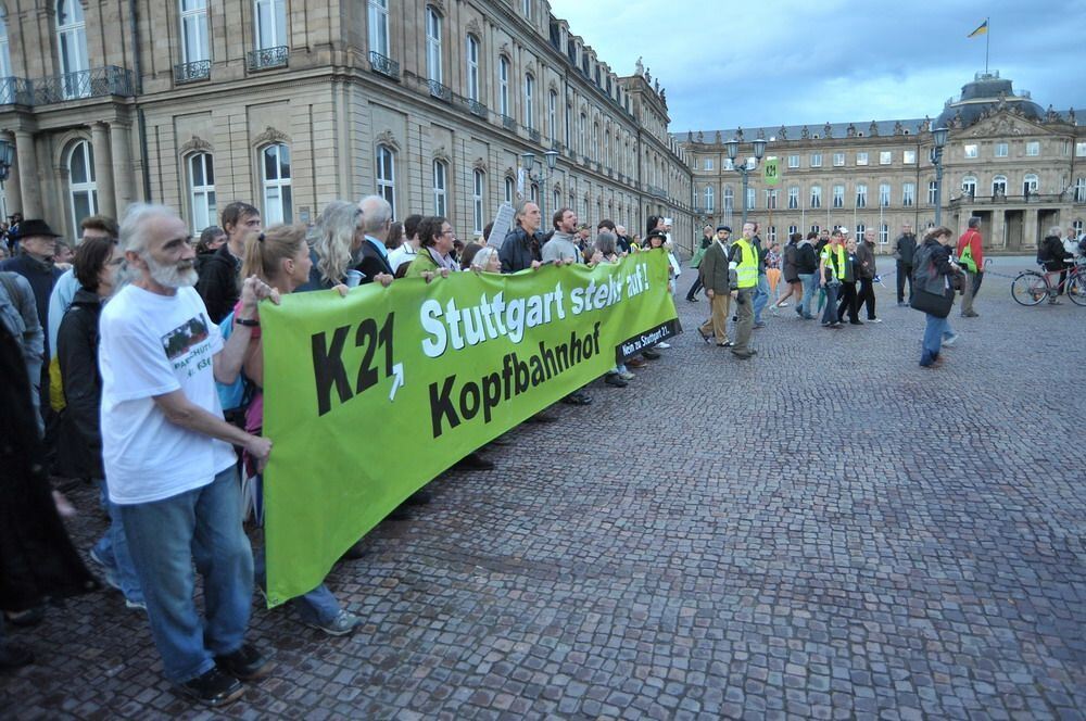 Großdemonstration gegen Stuttgart 21 August 2010