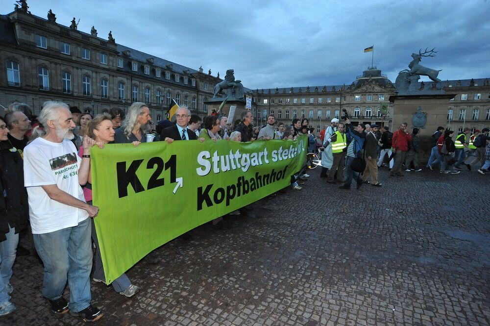 Großdemonstration gegen Stuttgart 21 August 2010