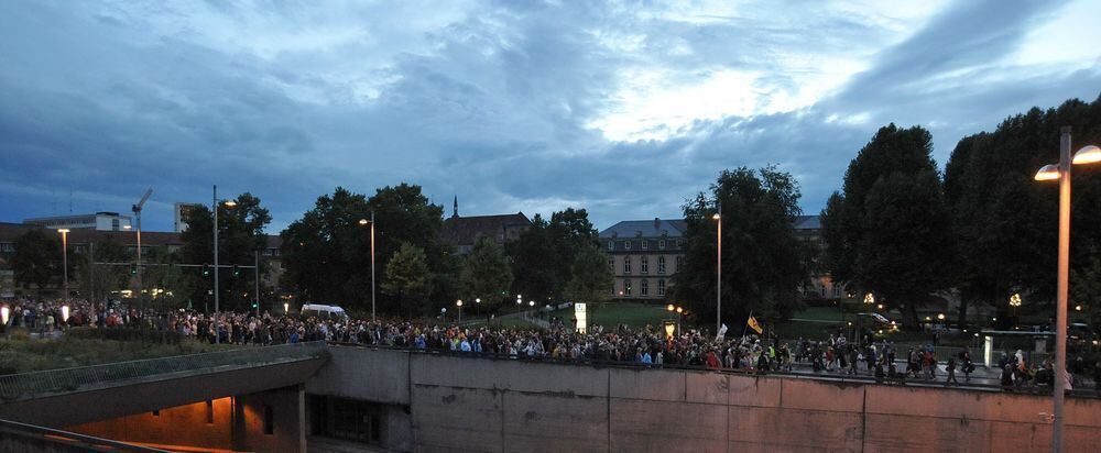 Großdemonstration gegen Stuttgart 21 August 2010