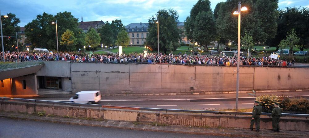 Großdemonstration gegen Stuttgart 21 August 2010