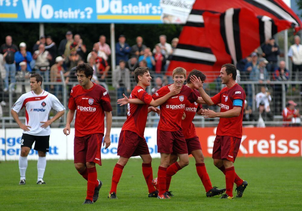 SSV Reutlingen gegen Spvgg Neckarelz