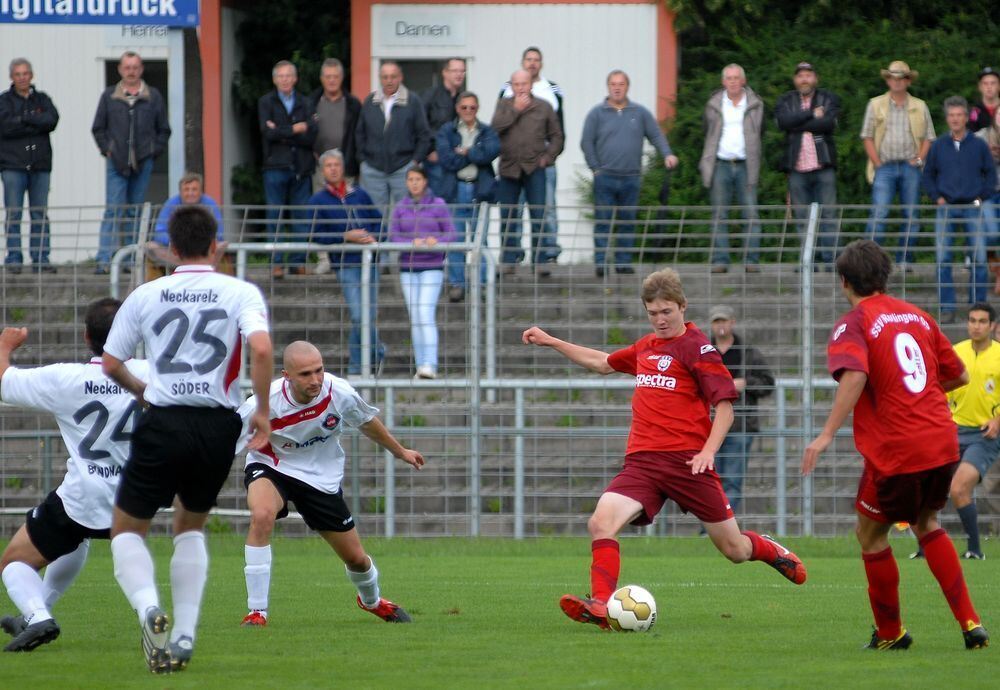 SSV Reutlingen gegen Spvgg Neckarelz