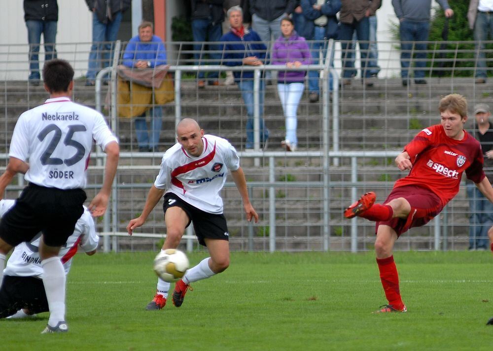 SSV Reutlingen gegen Spvgg Neckarelz