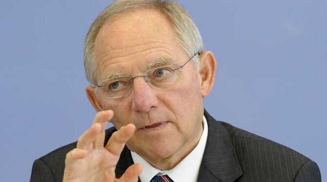 Bundesfinanzminister Wolfgang Schäuble (Archivbild)