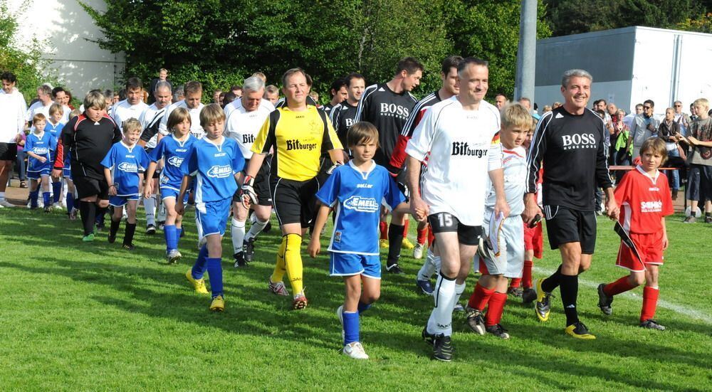 Benefizfußballspiel in Erpfingen September 2010