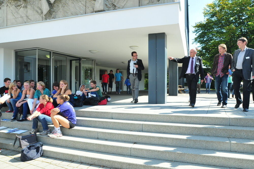 Jörg Pilawa zu Besuch in Mössingen Foto: Meyer