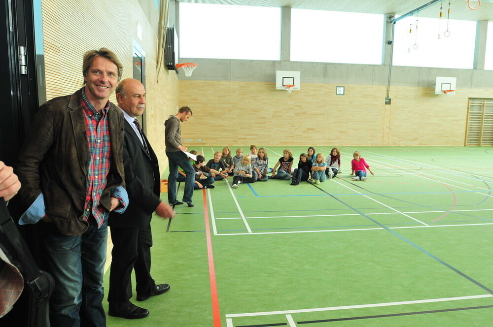 Jörg Pilawa zu Besuch in Mössingen Foto: Meyer