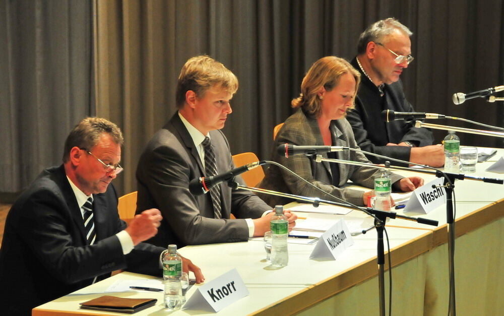 Bürgermeisterwahl Lichtenstein Kandidatenvorstellung 8. Oktober 2010