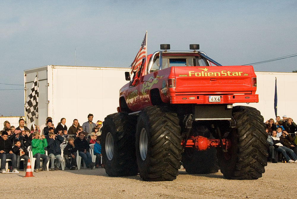 Monstertruckshow Tübingen Oktober 2010