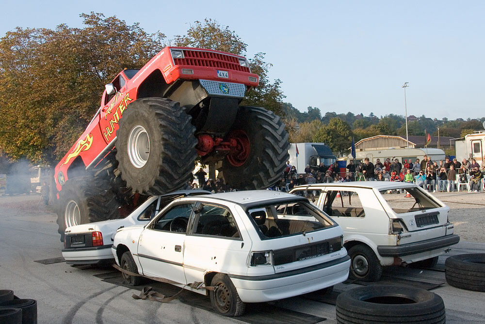 Monstertruckshow Tübingen Oktober 2010