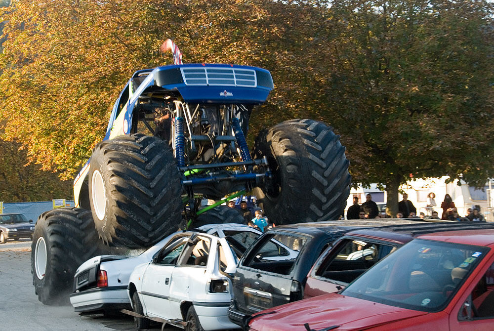 Monstertruckshow Tübingen Oktober 2010