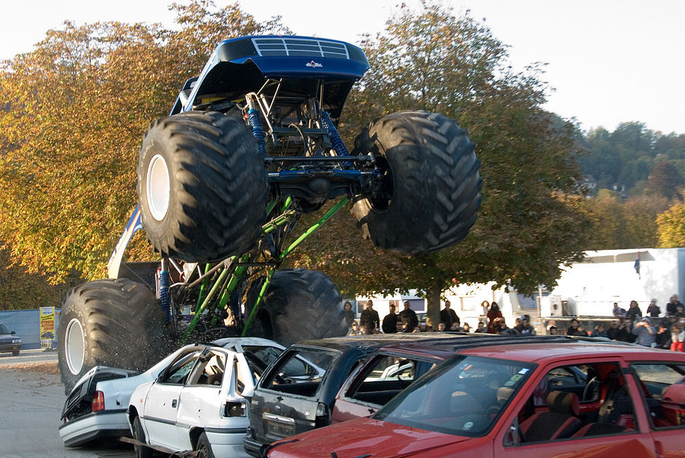 Monstertruckshow Tübingen Oktober 2010